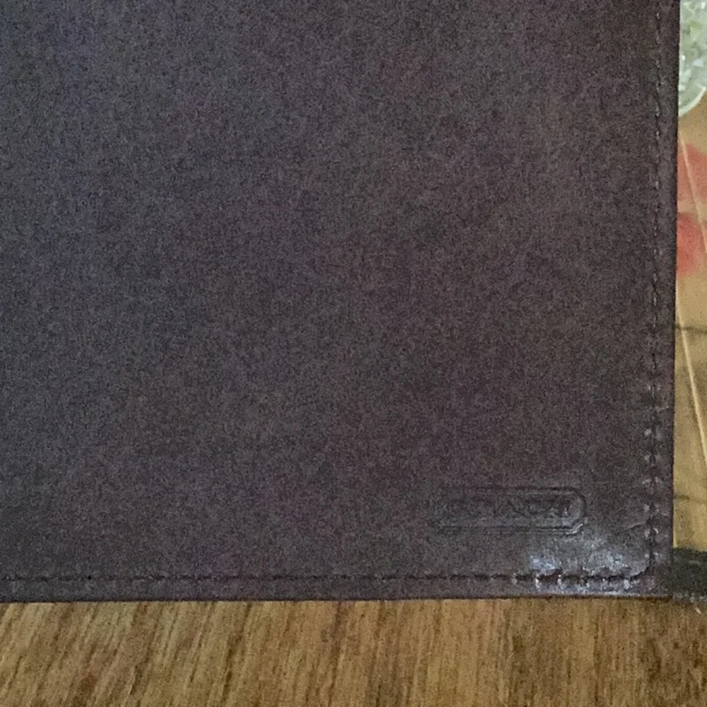 Coach Brown Leather Wallet